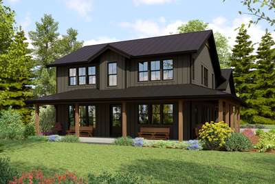 House Plan 22234 Maplewood Barn
