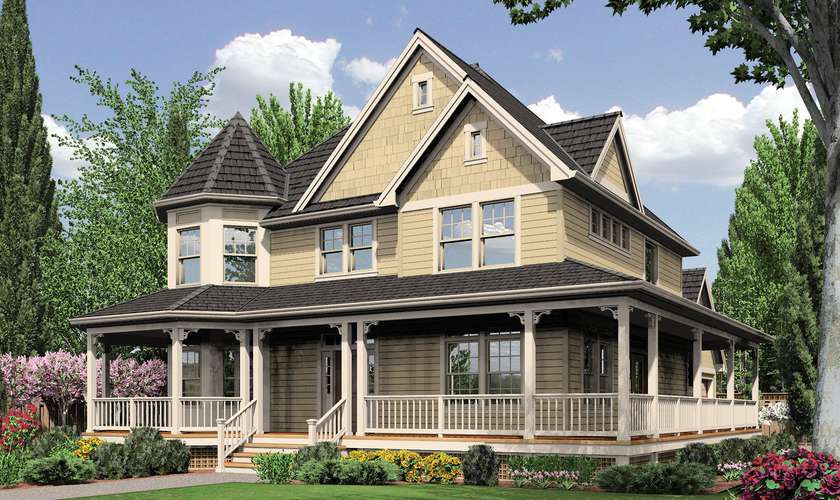 Mascord House Plan B2229A: The Stratford