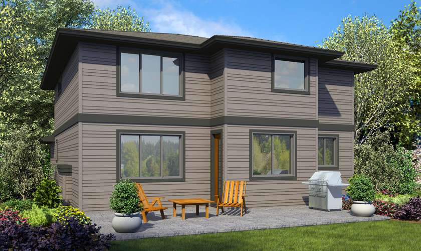 Mascord House Plan 2230CH: The Garden Grove