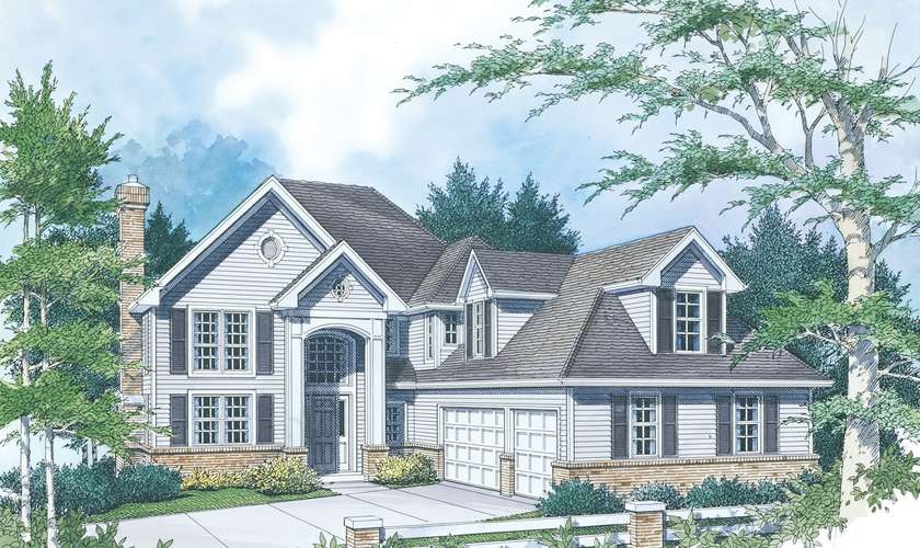 Mascord House Plan 2239PC: The Denham