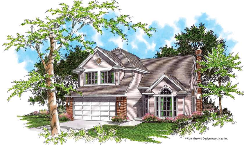 Mascord House Plan 2258: The Lawson