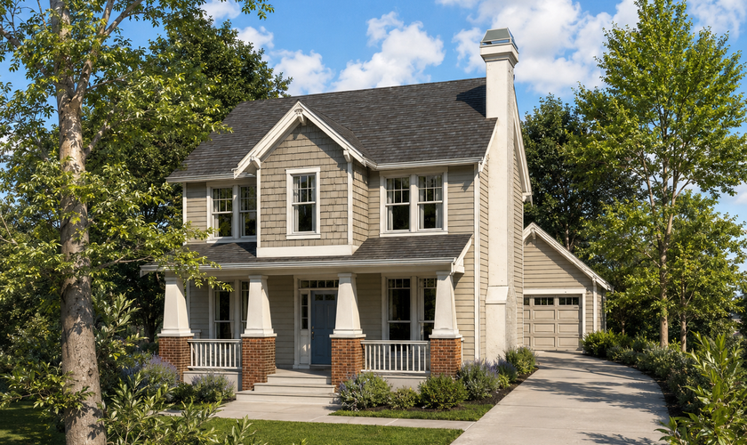Mascord House Plan 2275: The Milford