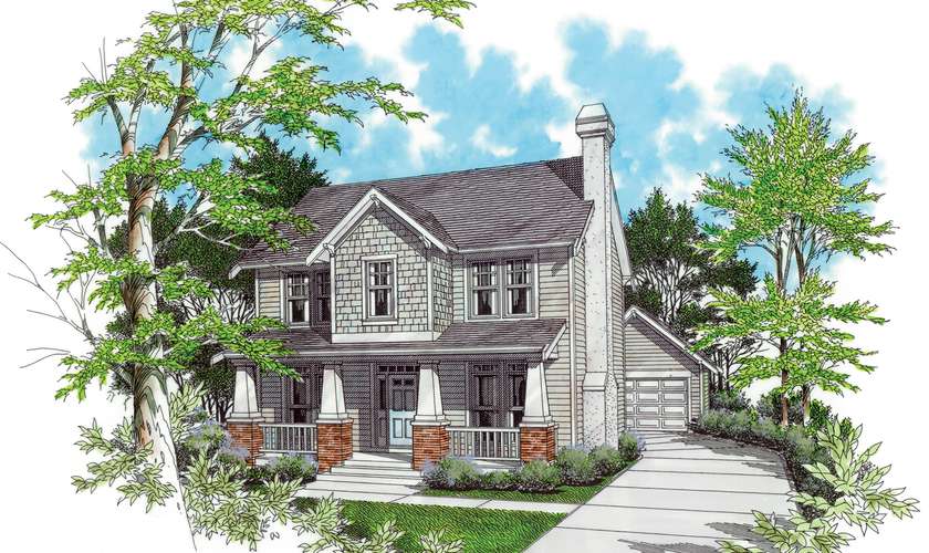 Mascord House Plan 2275: The Milford