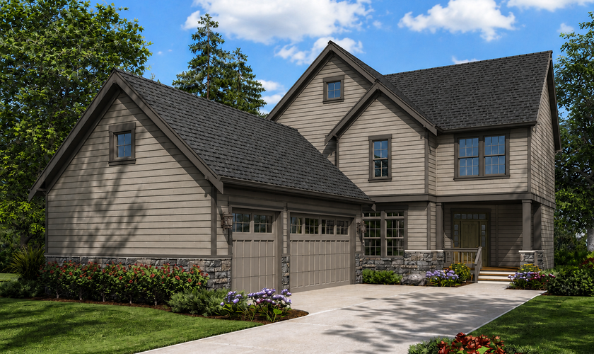 Mascord House Plan 2291: The Bloomfield