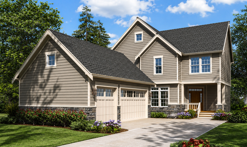 Mascord House Plan 2291: The Bloomfield