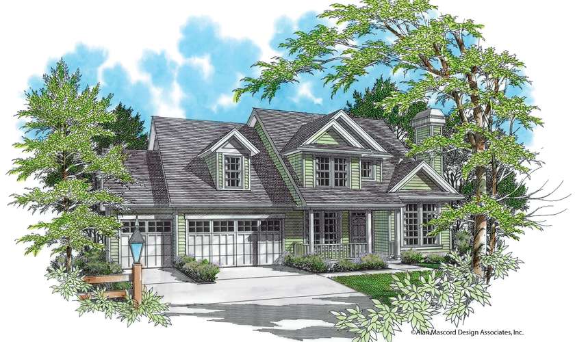 Mascord House Plan 2294: The Pomeroy