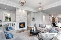 Great Room by Monogram Custom Homes