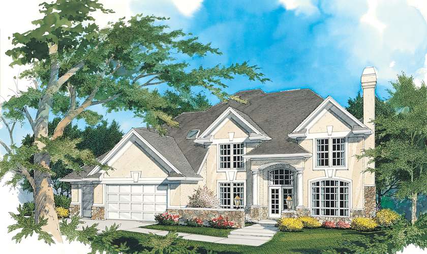 Mascord House Plan 2313A: The Rosenfeld