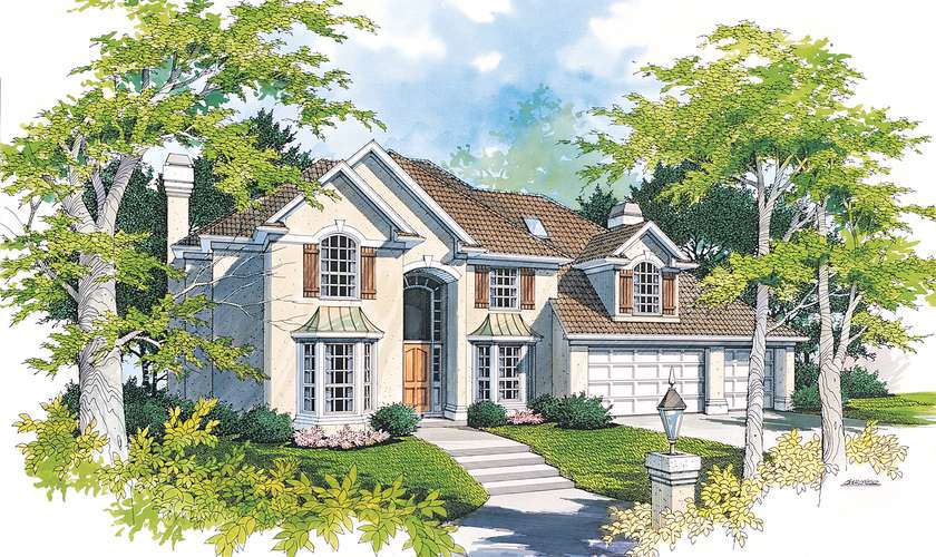 Mascord House Plan 2338: The Pierson