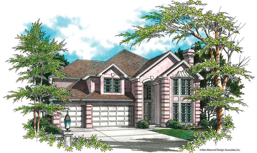 Mascord House Plan 2344: The Collison