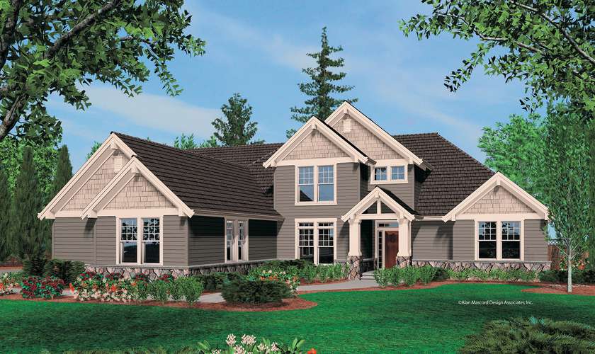 Mascord House Plan 2352B: The Amarantha