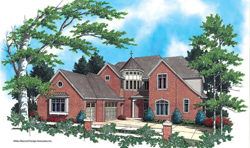 Mascord House Plan 2354: The Findlay