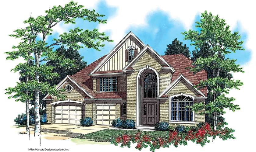 Mascord House Plan 2355: The Reynolds