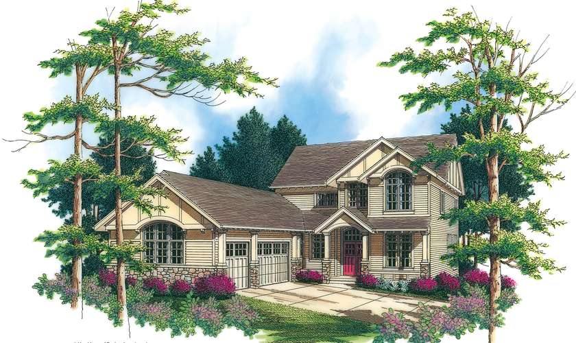 Mascord House Plan 2357: The Lafayette