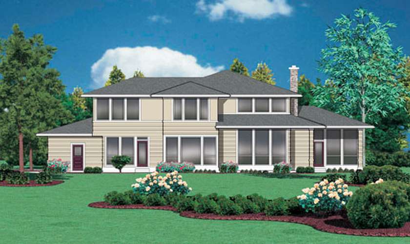 Mascord House Plan 2358: The Holwell