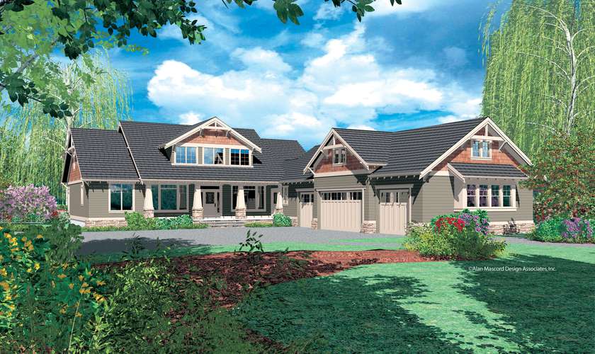 Mascord House Plan 2362: The Leesville