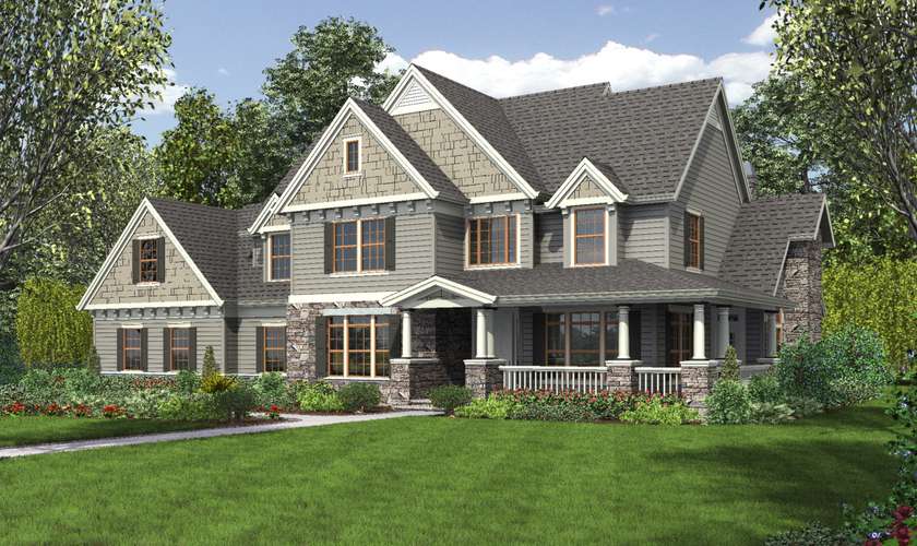 Mascord House Plan 2371: The Masonville