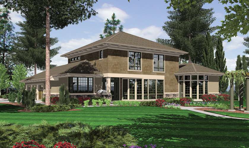 Mascord House Plan 2375: The Tyndall