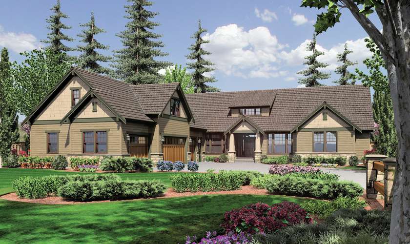 Mascord House Plan B2377: The Pineville