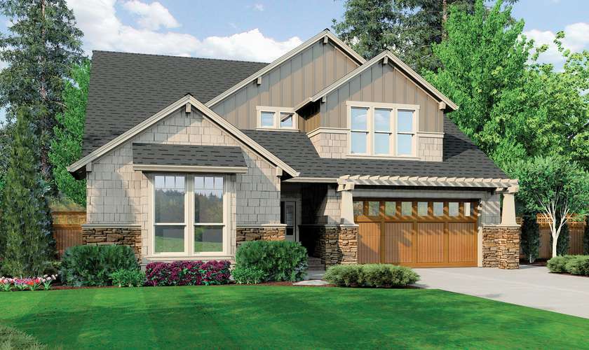 Mascord House Plan 2382: The Turner