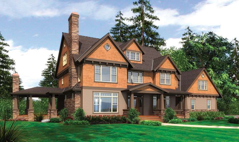 Mascord House Plan B2386: The Vicksburg