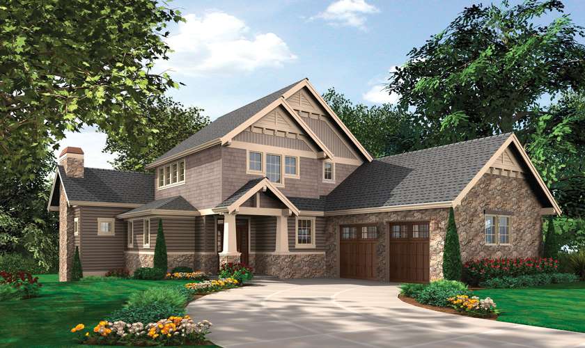 Mascord House Plan 2387: The Iverson