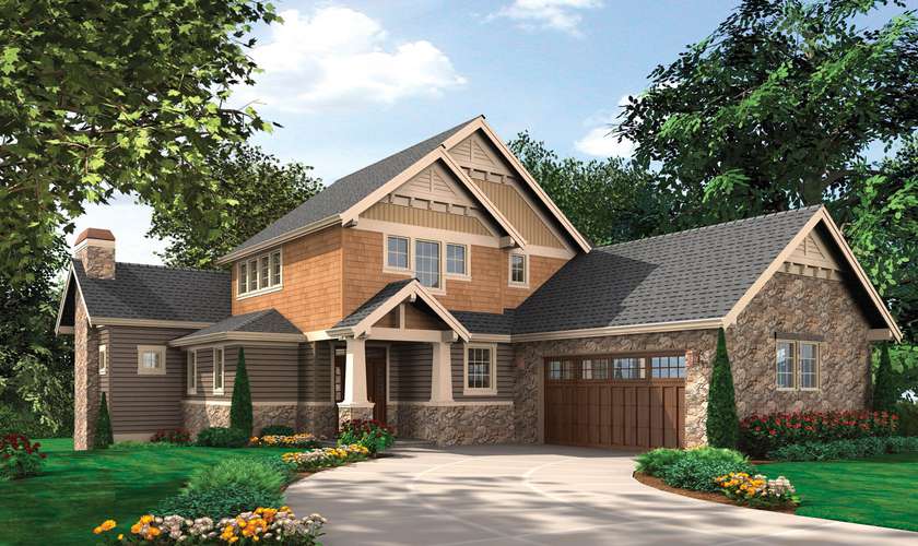 Mascord House Plan 2387: The Iverson