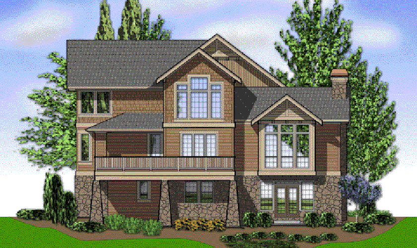 Mascord House Plan 2387: The Iverson