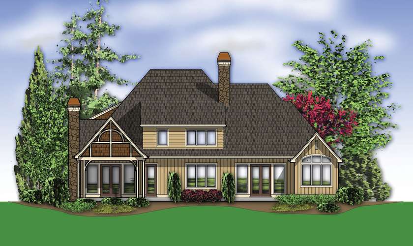 Mascord House Plan 2390: The Hamilton