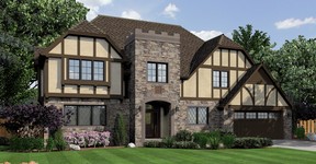 house plan style category Tudor