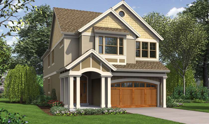 Mascord House Plan 2399: The Laurelhurst