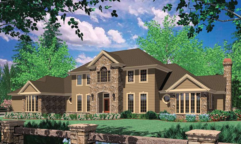 Mascord House Plan 2408: The Huxford