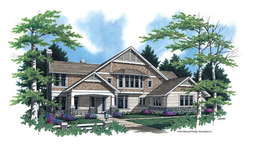 Mascord House Plan 2412: The Lyons