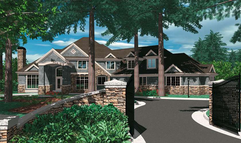 Mascord House Plan B2414B-Truss Roof: The Lanagan