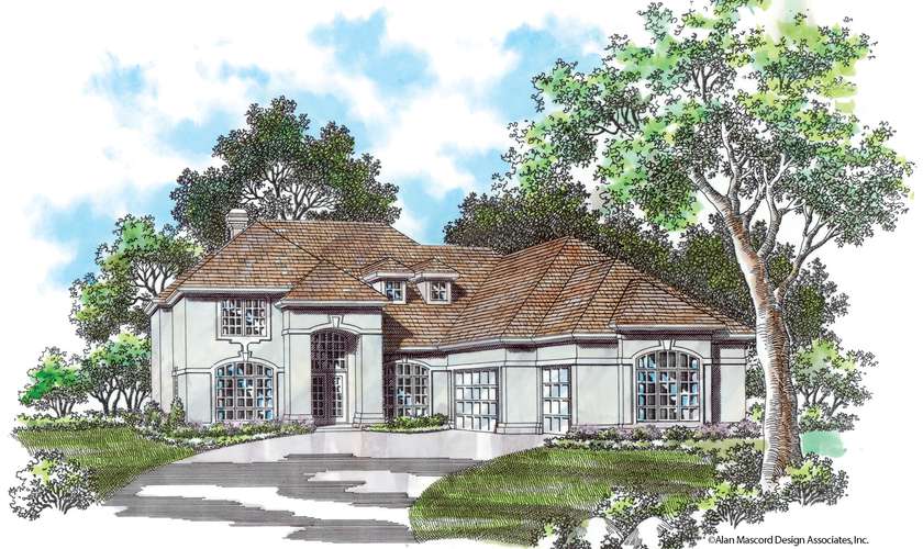 Mascord House Plan 2417: The Aster