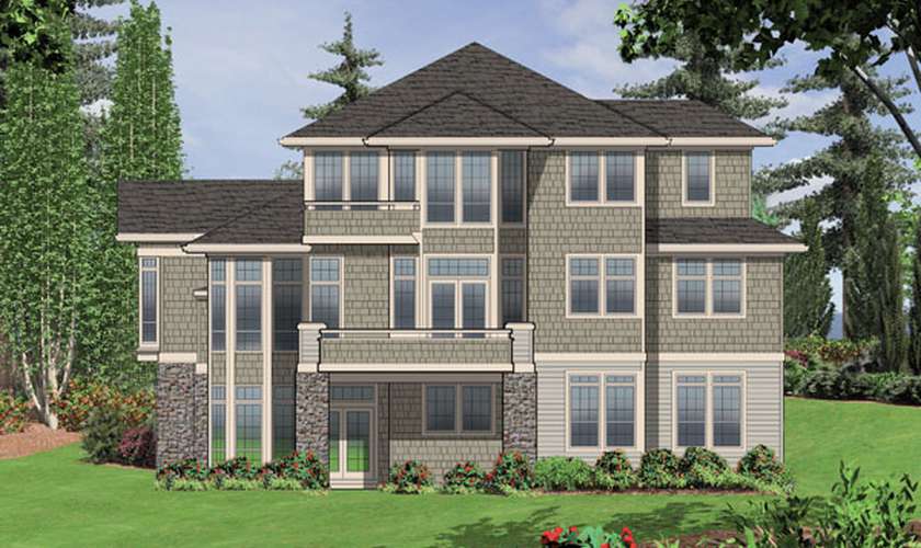 Mascord House Plan 2423: The Mendon