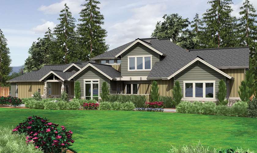 Mascord House Plan 2444: The Breckenridge