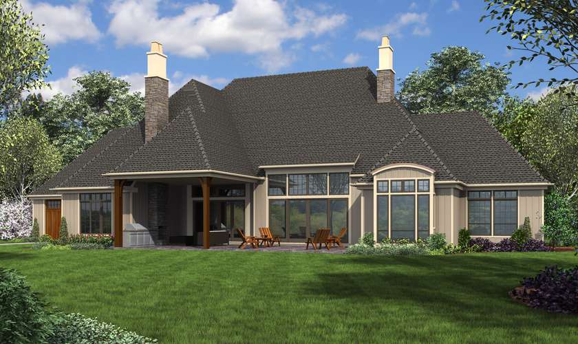 Mascord House Plan 2459A: The Williamson