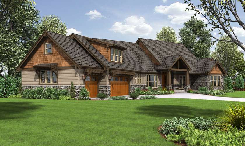 Mascord House Plan 2471: The Braecroft