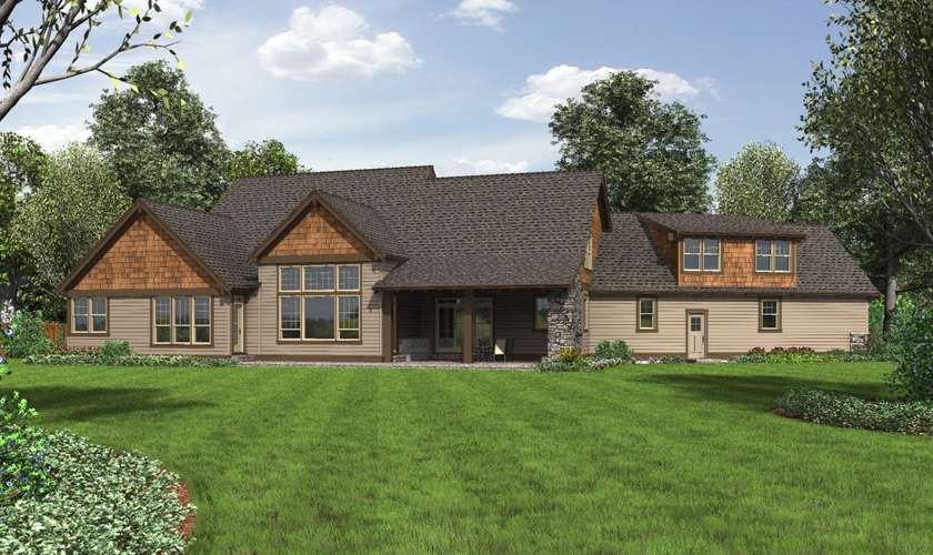 Mascord House Plan 2471: The Braecroft