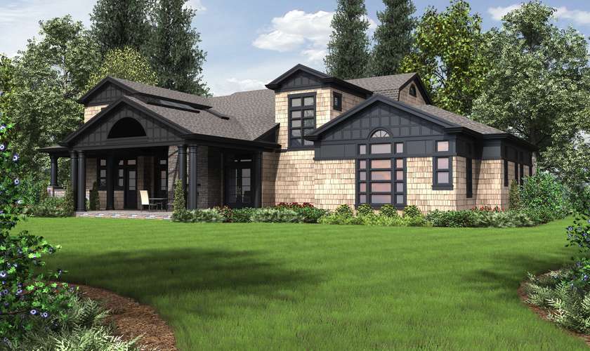 Mascord House Plan 2472: The Chatham