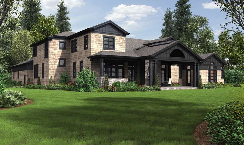 Mascord House Plan 2472: The Chatham