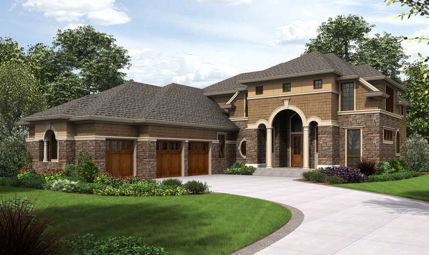 Mascord House Plan 2478: The Octavia