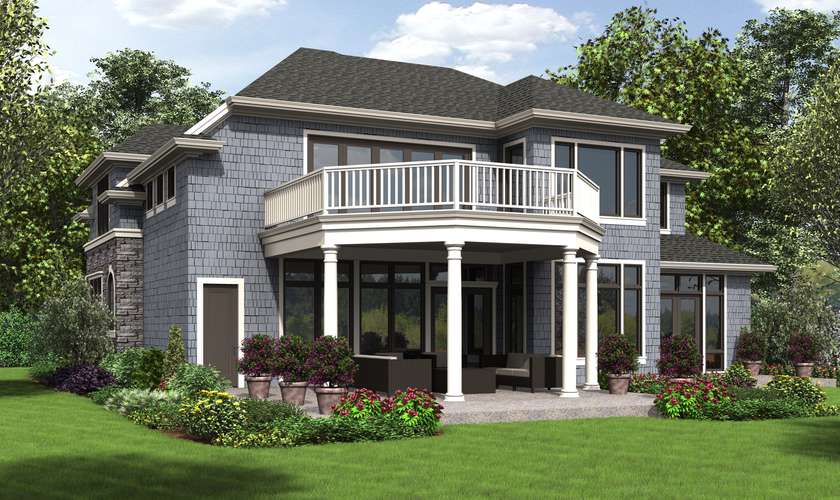 Mascord House Plan 2478: The Octavia