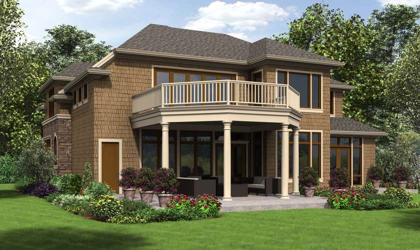 Mascord House Plan 2478: The Octavia