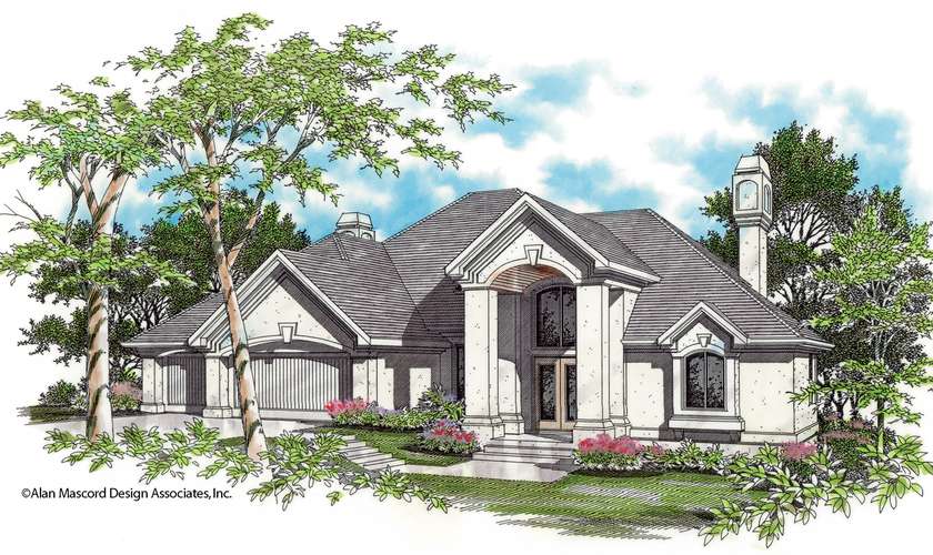 Mascord House Plan 3304: The Tayner