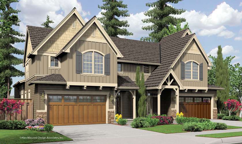 Mascord House Plan B4037: The Whitman