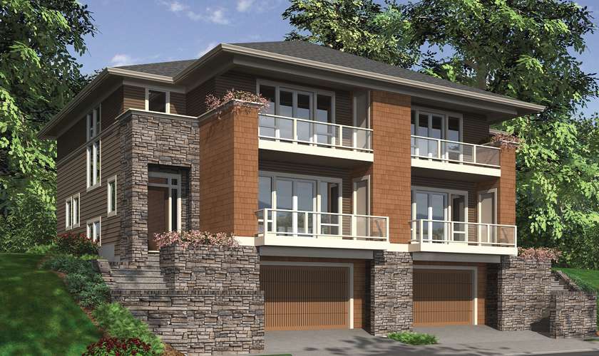 Mascord House Plan 4041: The Prairiefire