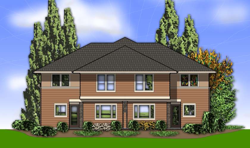 Mascord House Plan 4041: The Prairiefire