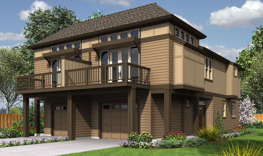 Mascord House Plan 4043: The Olsen